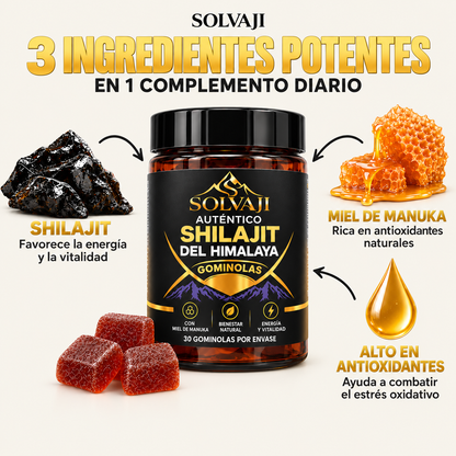 Gominolas SOLVAJI Shilajit