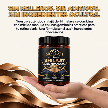 Gominolas SOLVAJI Shilajit